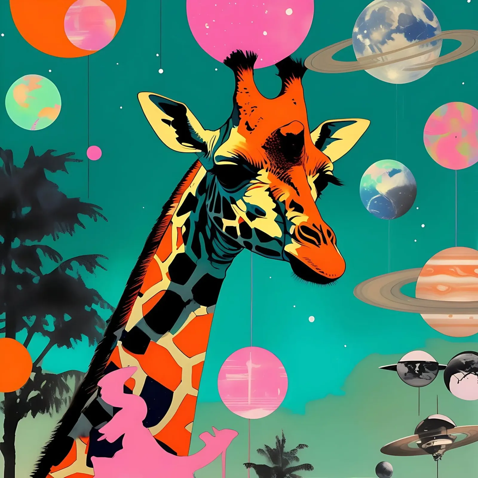 Giraffa_Stile_D_2 pellicola backlit da Tierisch bunt by LK