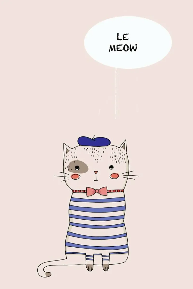 Le Meow carta hahnemühle da Kubistika