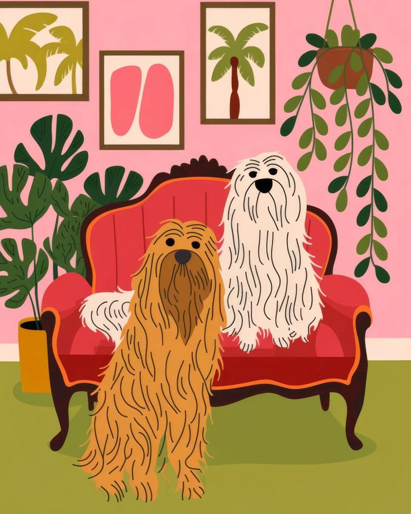 Regal Canine Haven poster by Lumina Vision