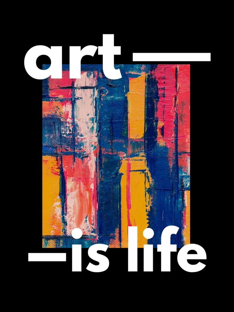 Art is Life backlit film by Dreamer10