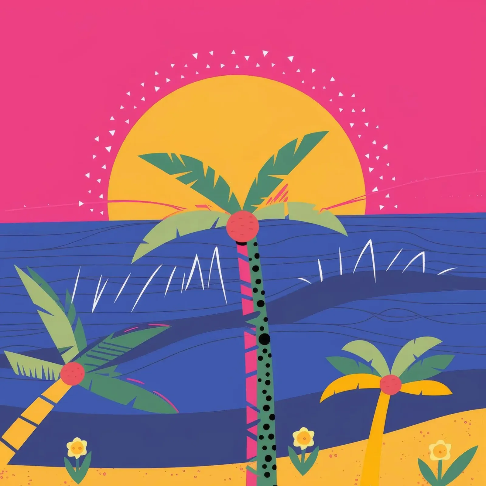 Atardecer Paradise Glow metacrilato de Lumina Vision