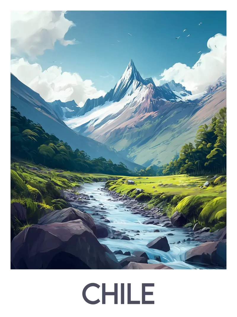 Chili affiche hahnemühle de Frame the World