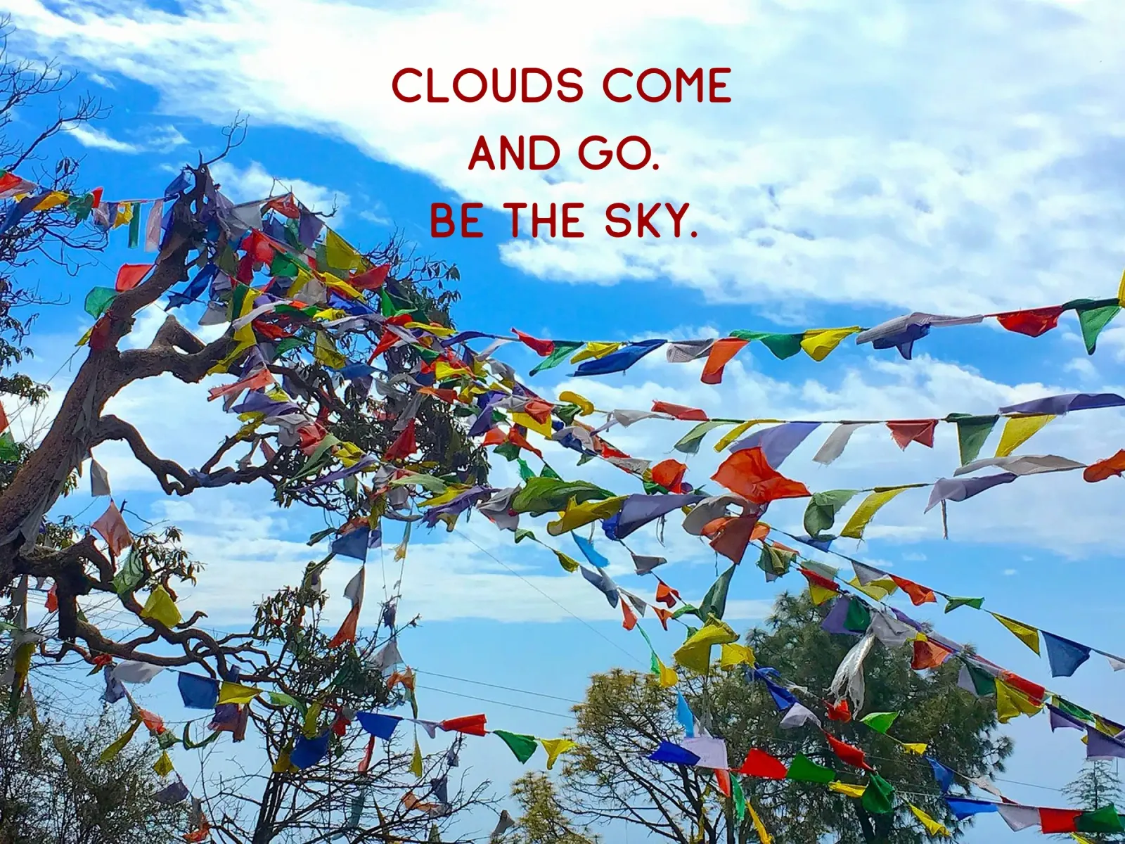 Be the Sky poster with plastic frame by Happy 😃 Art 🎨 by Christine Schnoell
