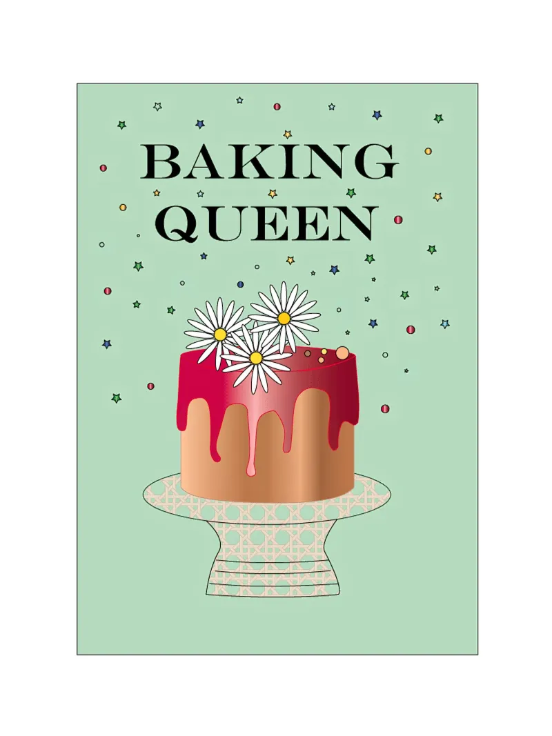 Baking Queen poster da SunflowerDE