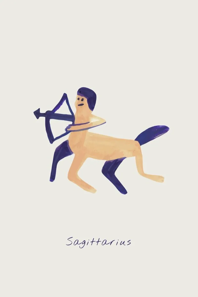 Sagittarius pellicola backlit da Little Flourishes