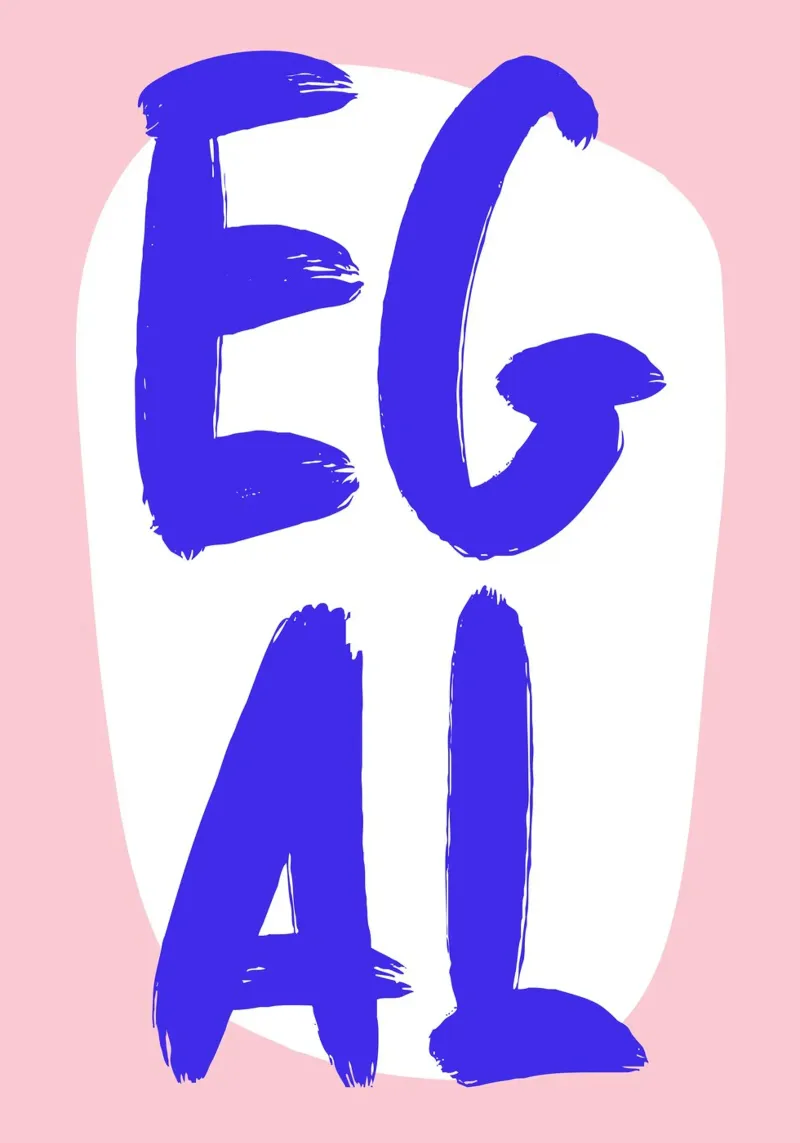 Egal Acryl-Glas von BAINAI QUOTES