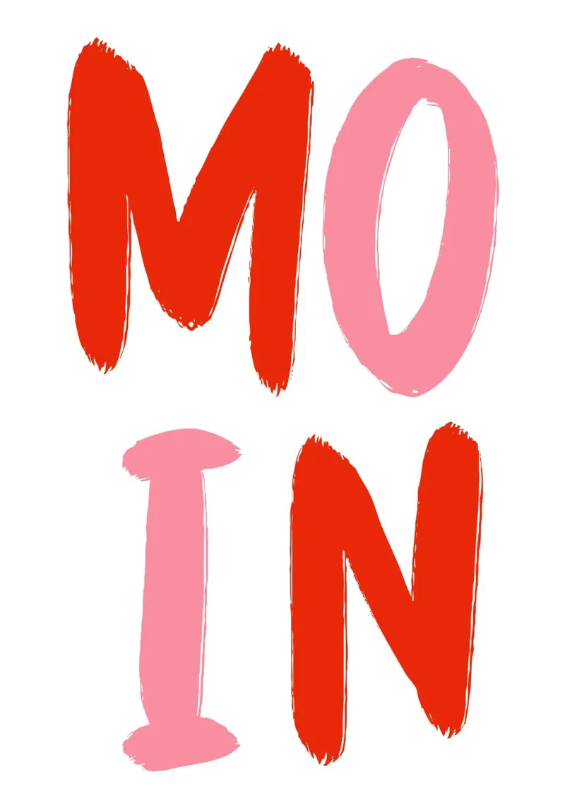 Moin rosa rot plexiglass da BAINAI QUOTES