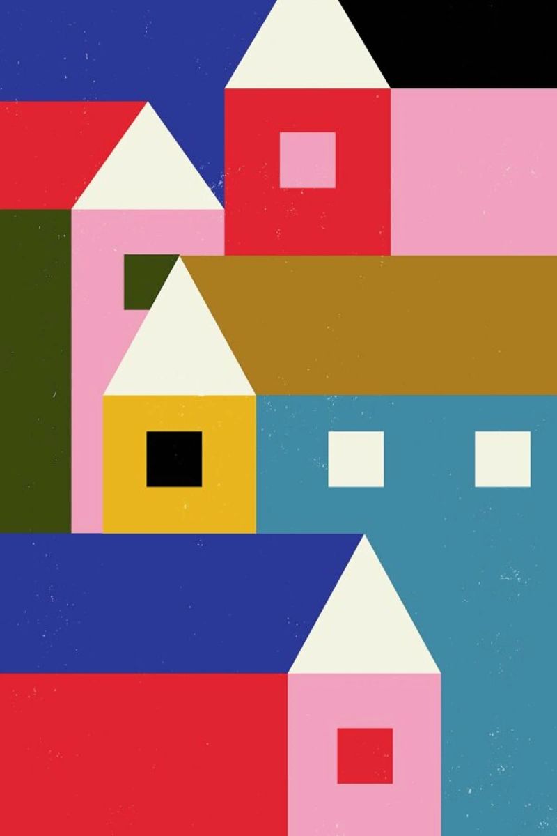 Christmas Town Poster von daylight design studio