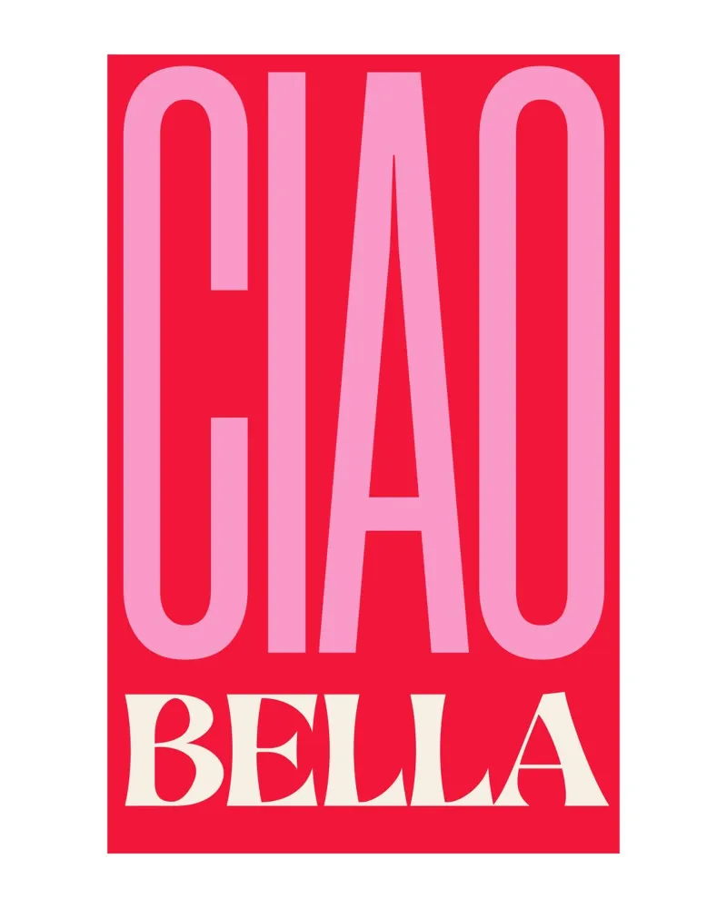 Ciao Bella pellicola backlit da PrintStudio