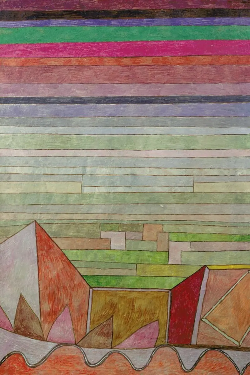 Klee - View into the Fertile Country plexiglass da ARTOTHEK