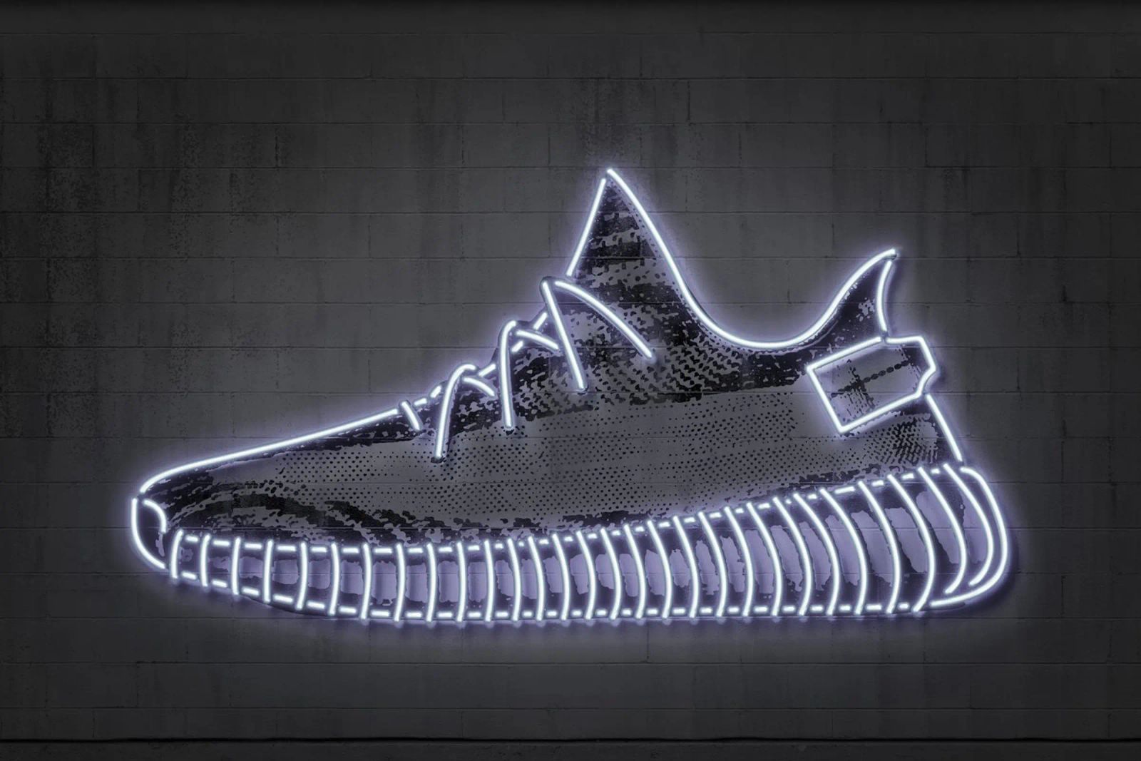 Yeezy poster avec cadre en aluminium de Octavian