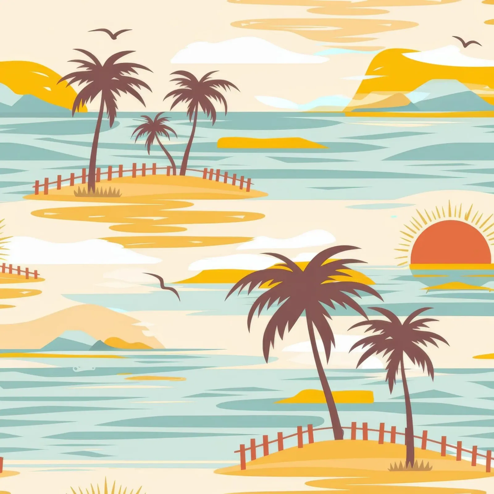 Sunset Serenity Glow hahnemühle by Veiled Canvas