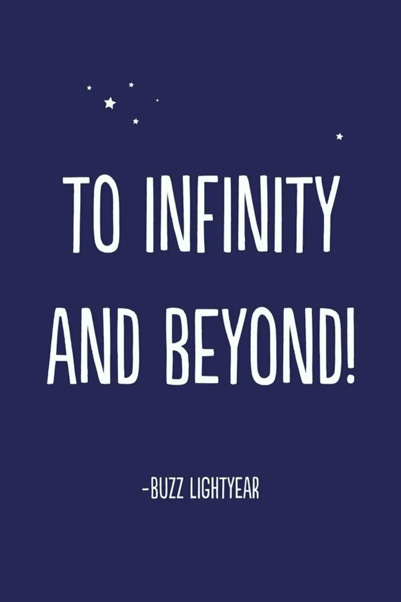 To Infinity, and Beyond! pellicola backlit da Little Flourishes