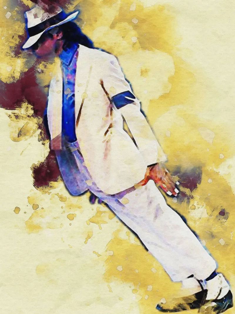 Sbaffo Michael Jackson (Smooth Criminal) pellicola backlit da Gunawan Rb