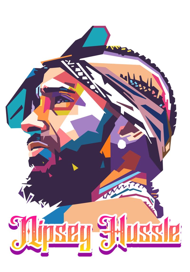 Nipsey Hussle-Hommage Poster von Hantamrata