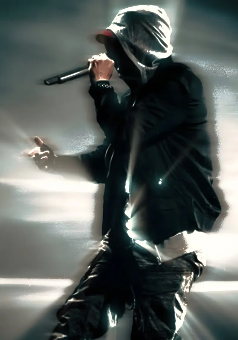 Eminem pellicola backlit da Low poly art