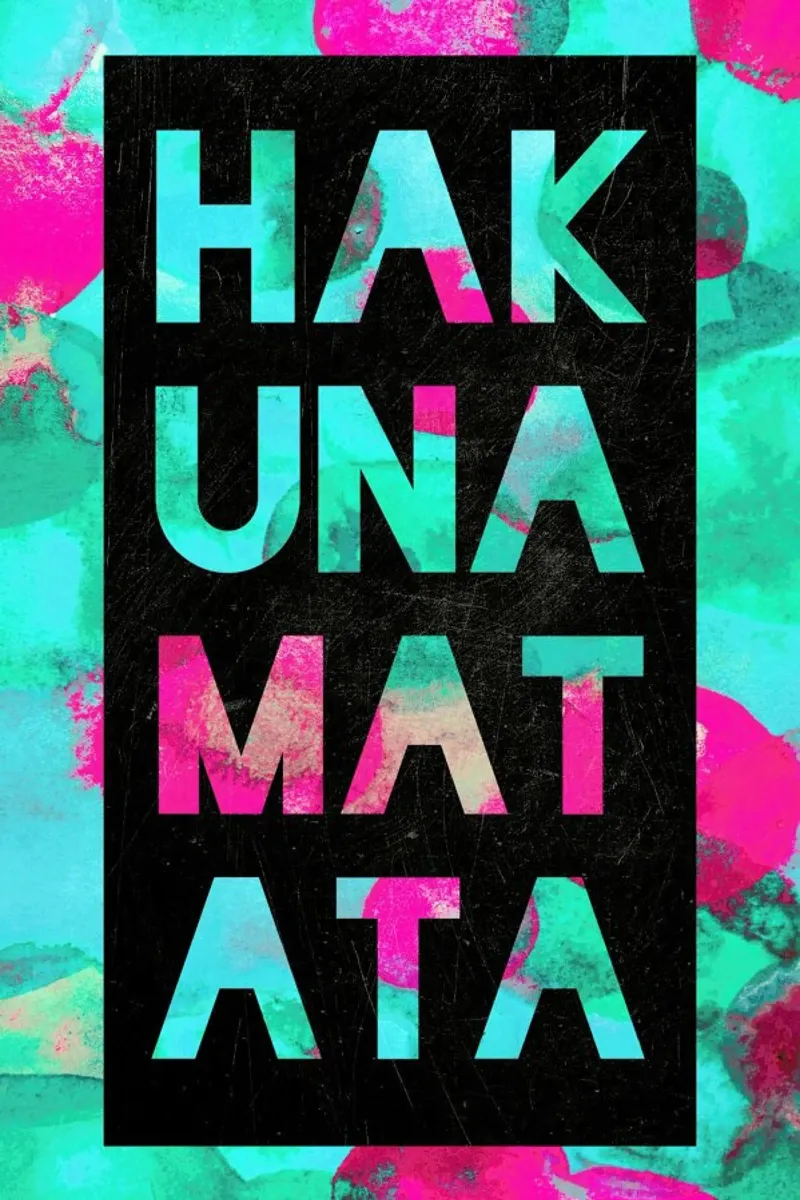 Hakuna Matata 2 pellicola backlit da Elisabeth Fredriksson