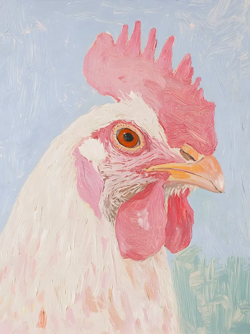 The Hen carta hahnemühle da Gypsy Galleria