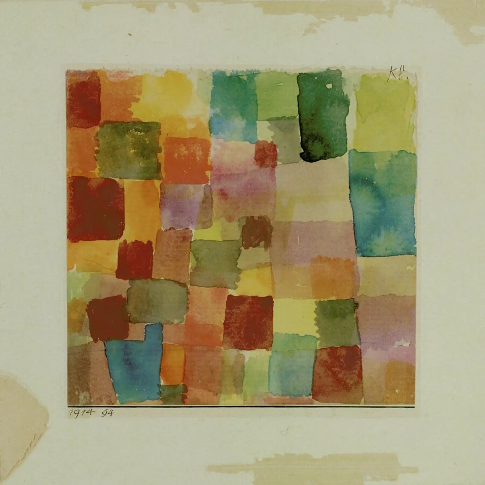 Klee - Untitled tela da ARTOTHEK