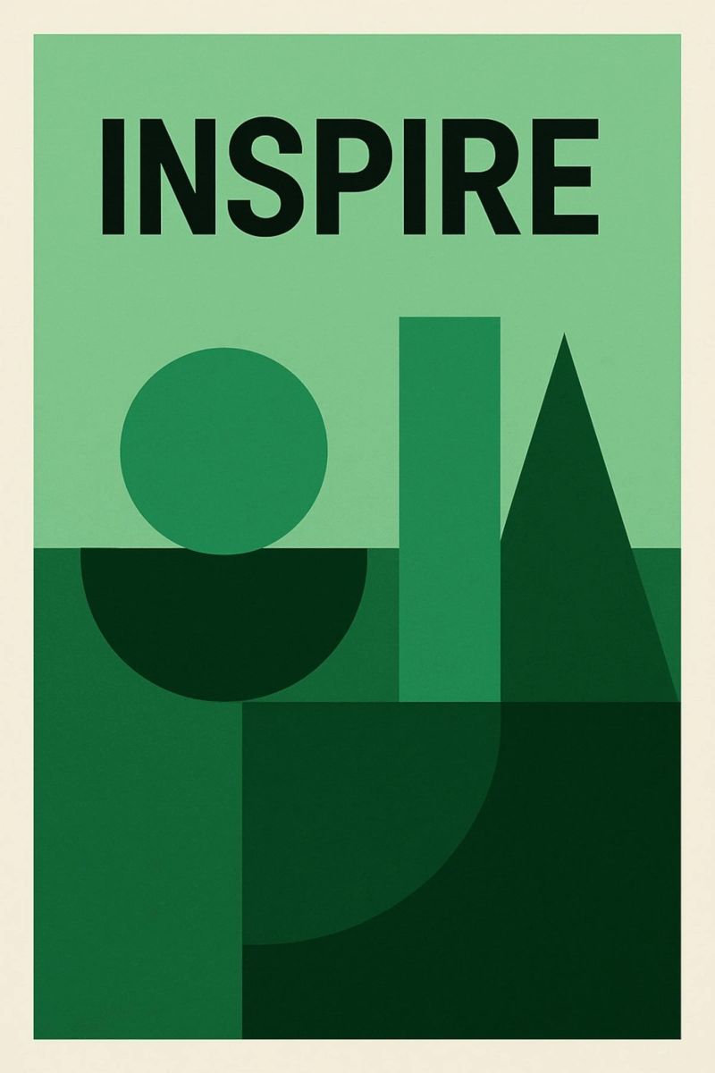 Inspire Poster von Studio M