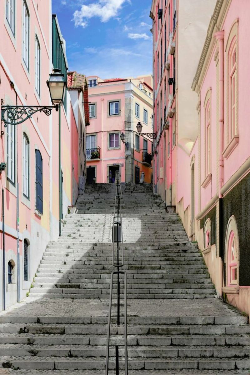 Pink Stairway poster de METROPOLIS