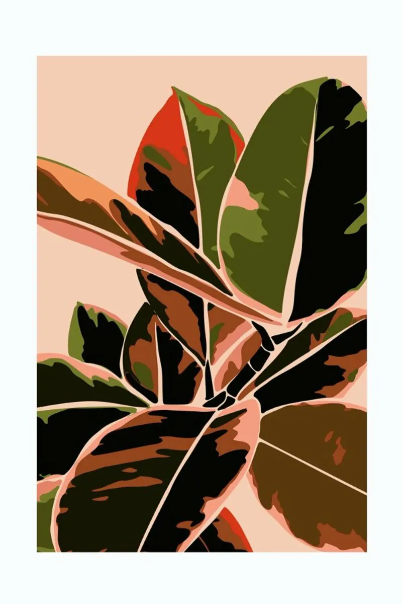 Plant IV carta hahnemühle da Pure