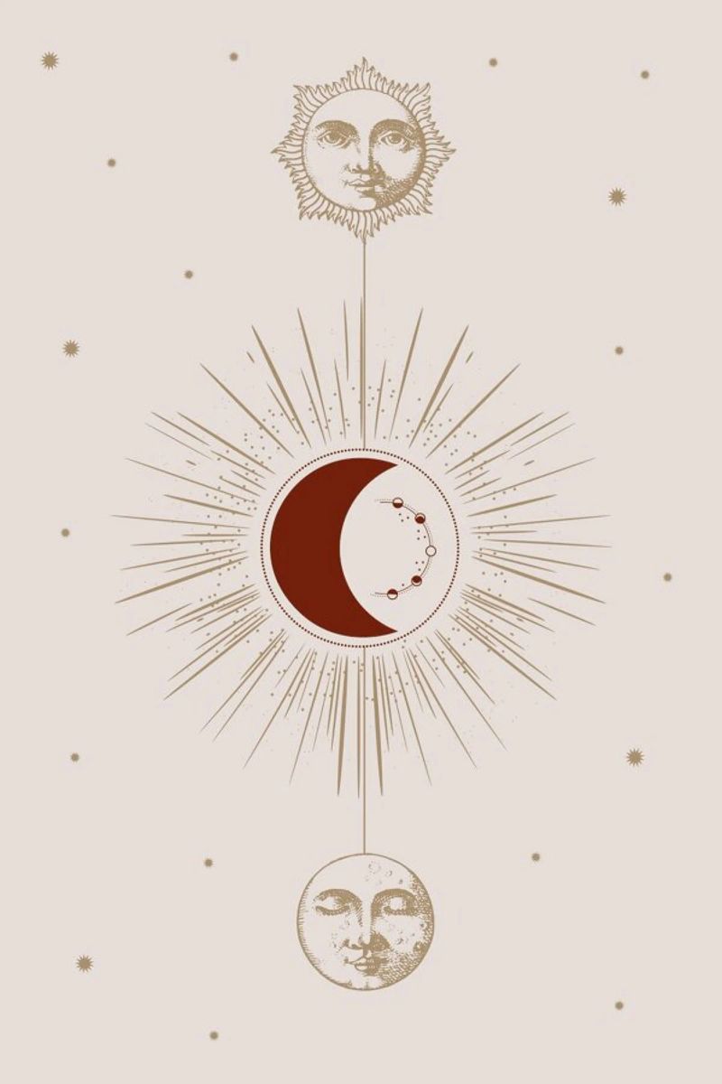 Moon and Sun poster by Flora & Fauna