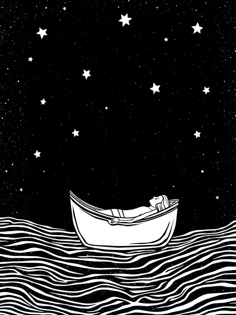 Drifting Through the Stars pellicola backlit da Indigo Rain