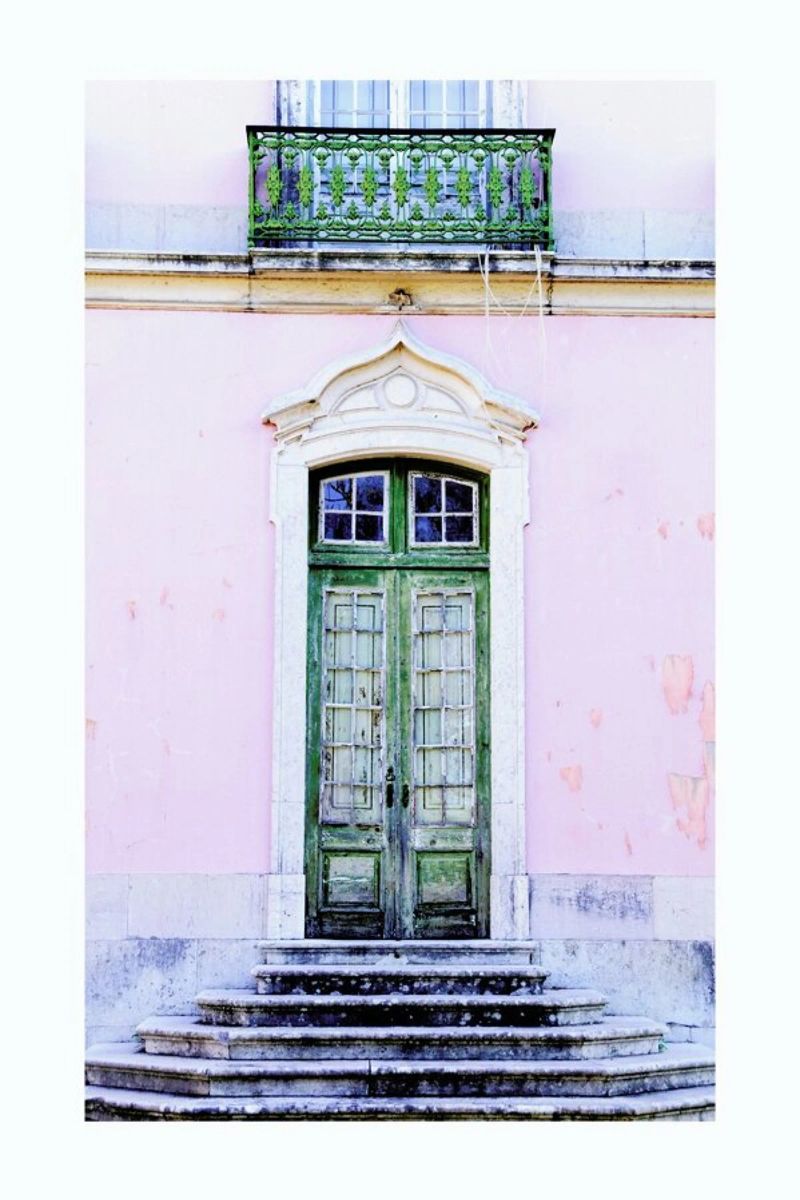 Lisbon Doorway poster by METROPOLIS