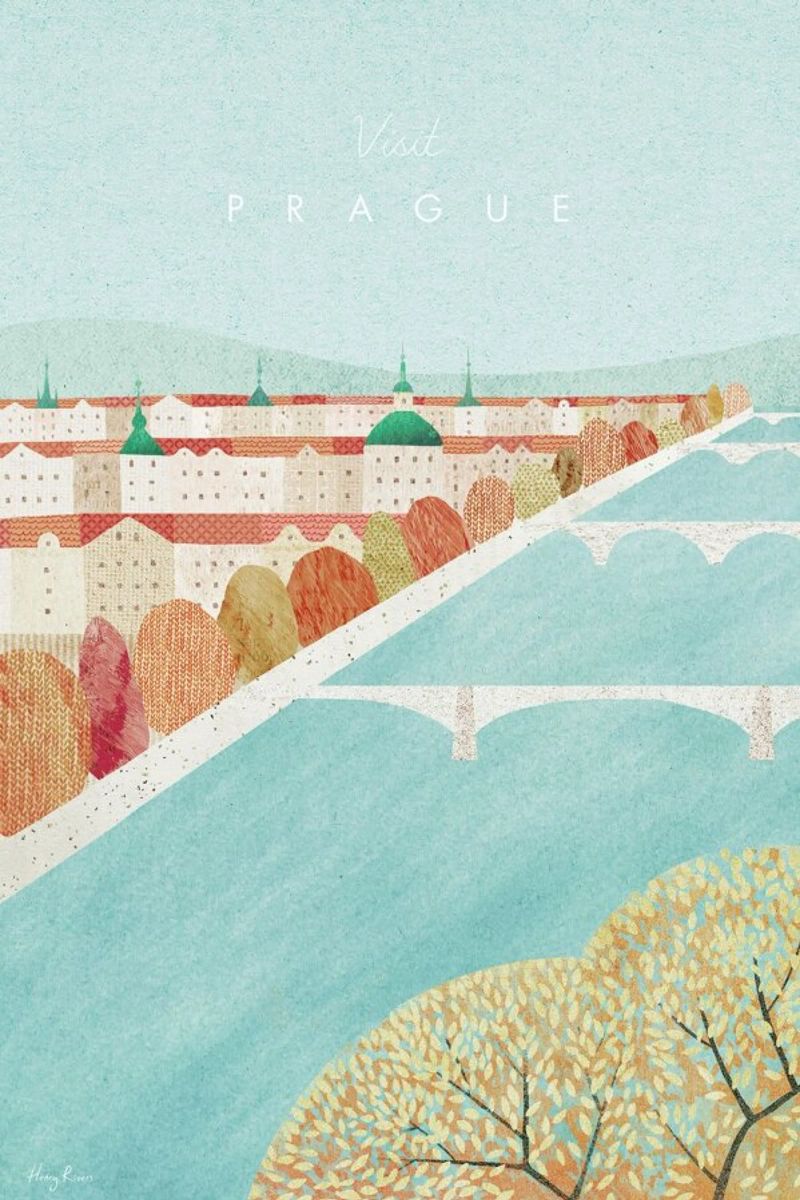 Prague poster de Henry Rivers