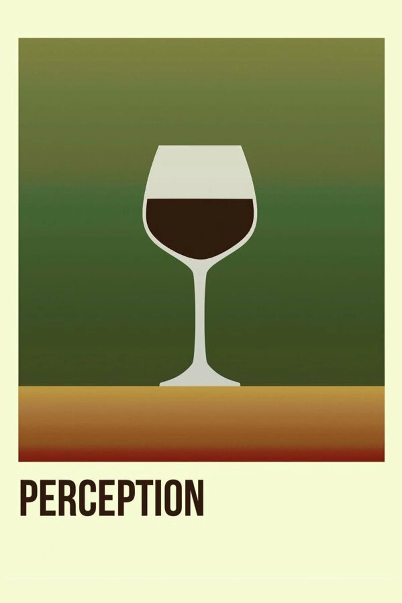Perception Red poster by Trabolt Design