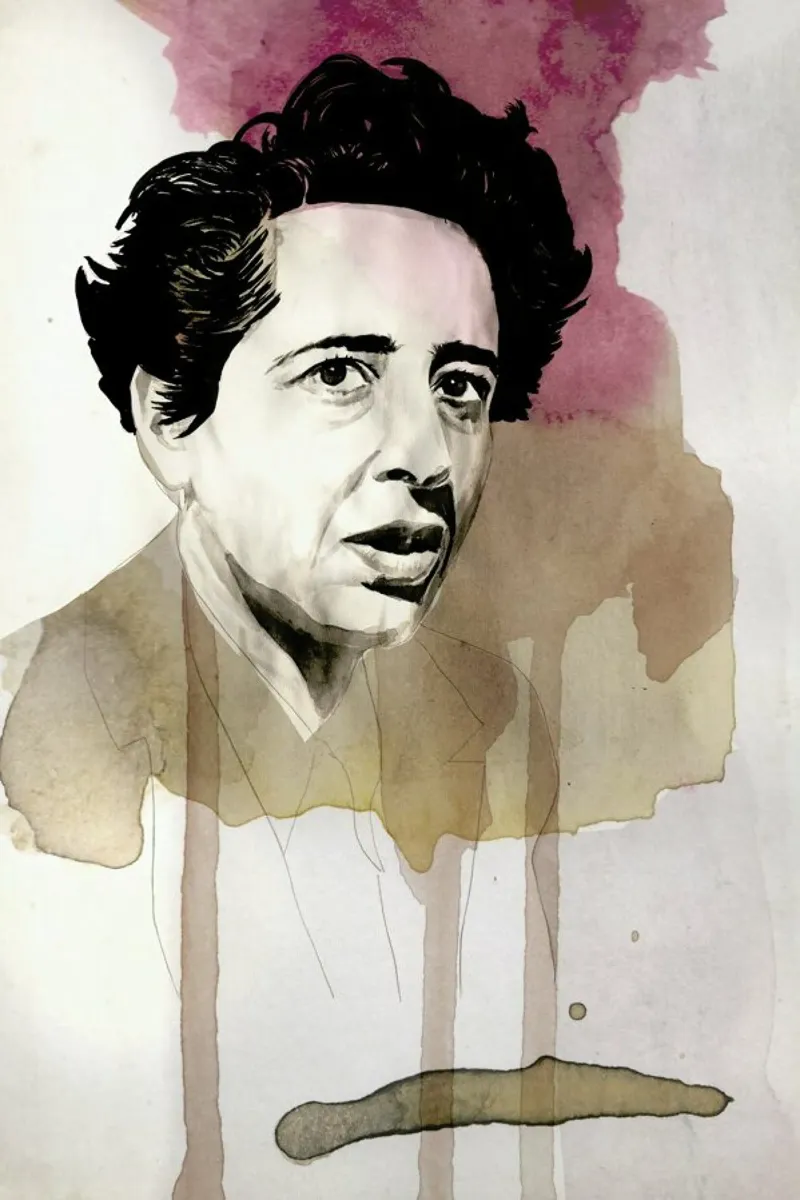 Hannah Arendt carta hahnemühle da David Diehl