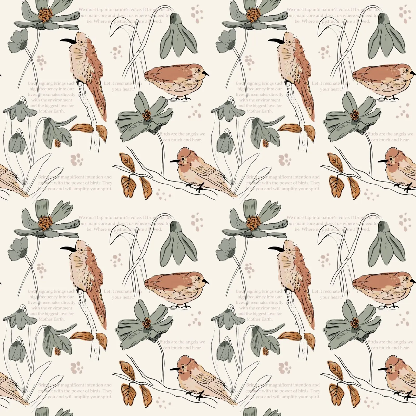 Bohemian Birds pellicola backlit da Studio Wida