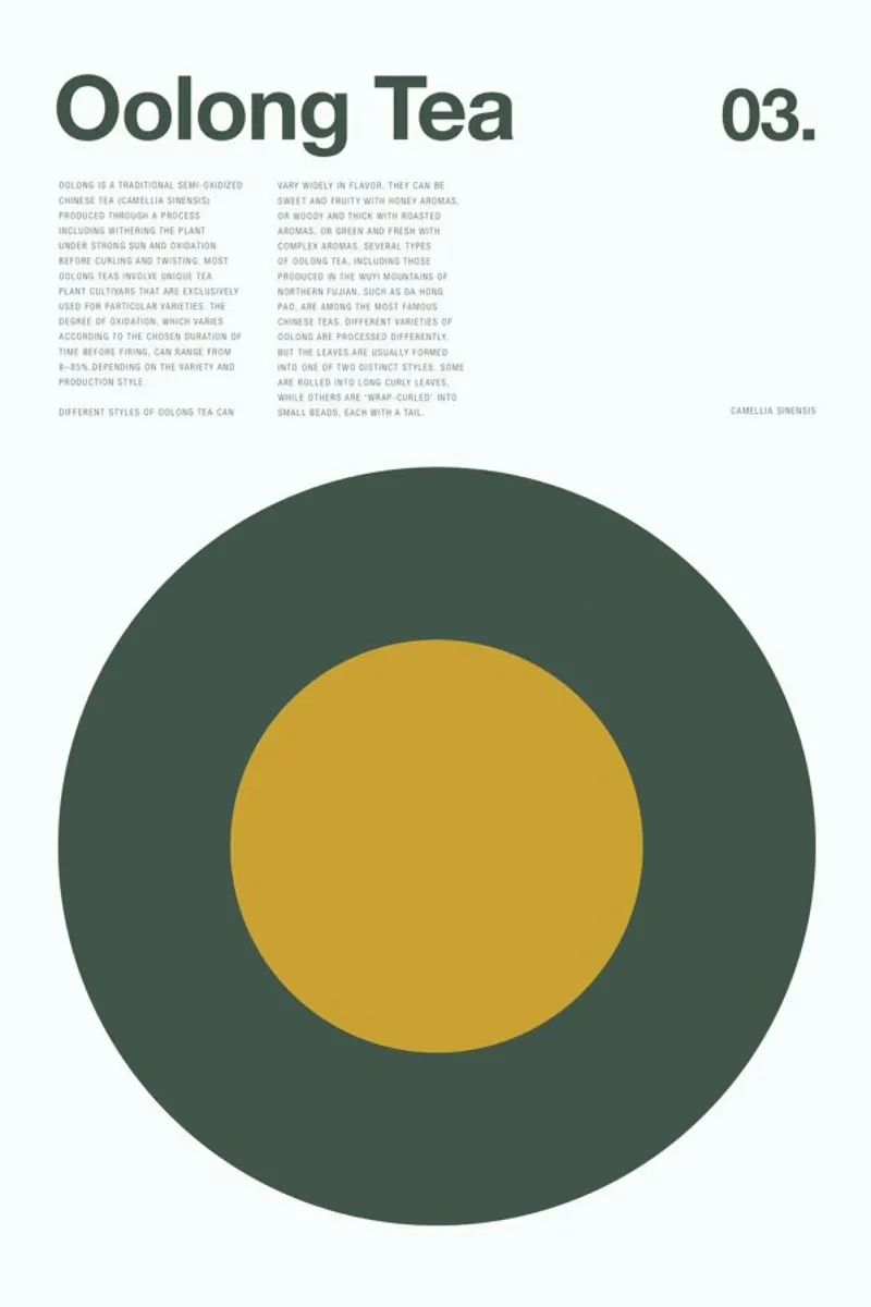 Oolong Tea poster da Nick Barclay
