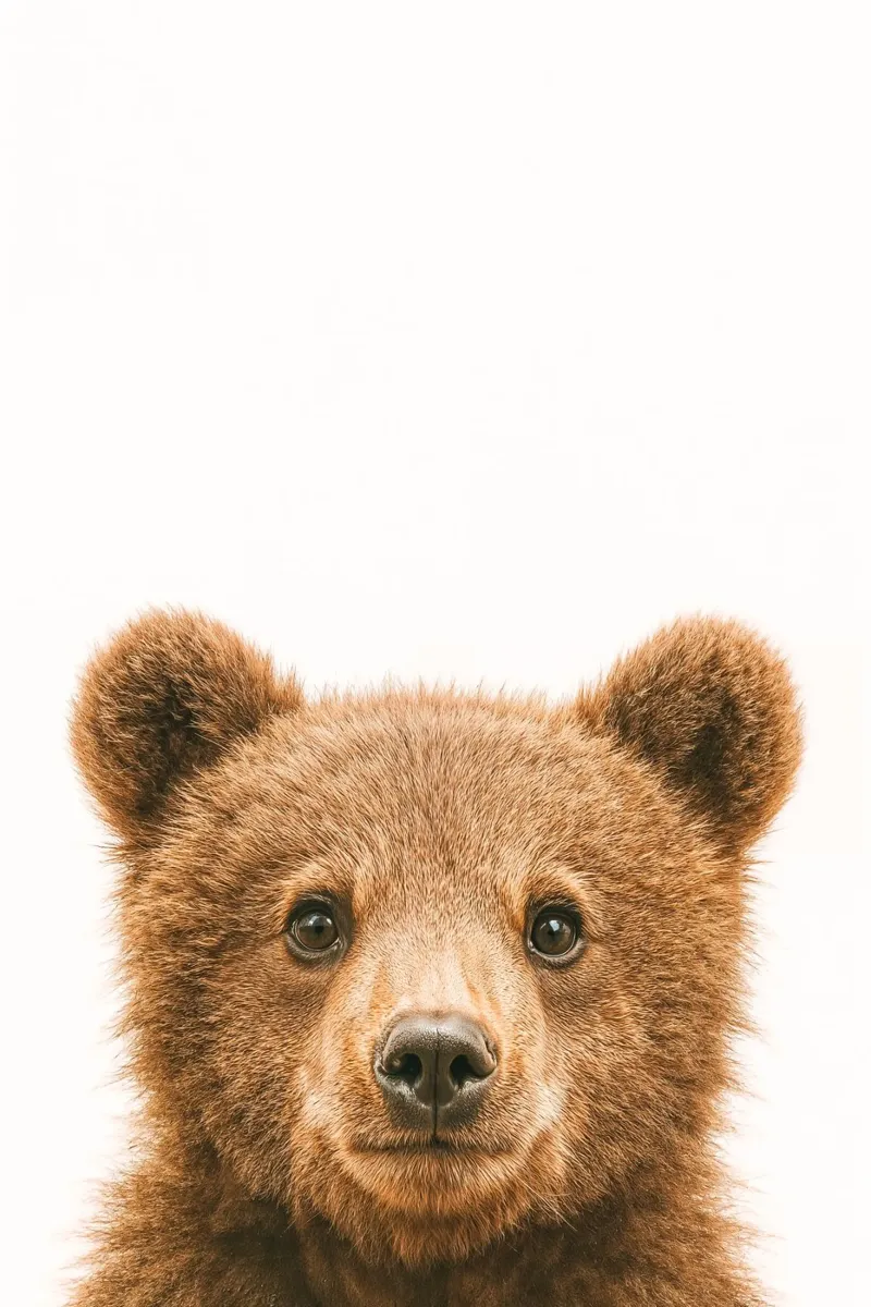 Studio Critter No. 7 - Baby Bruin pellicola backlit da KidzStudio