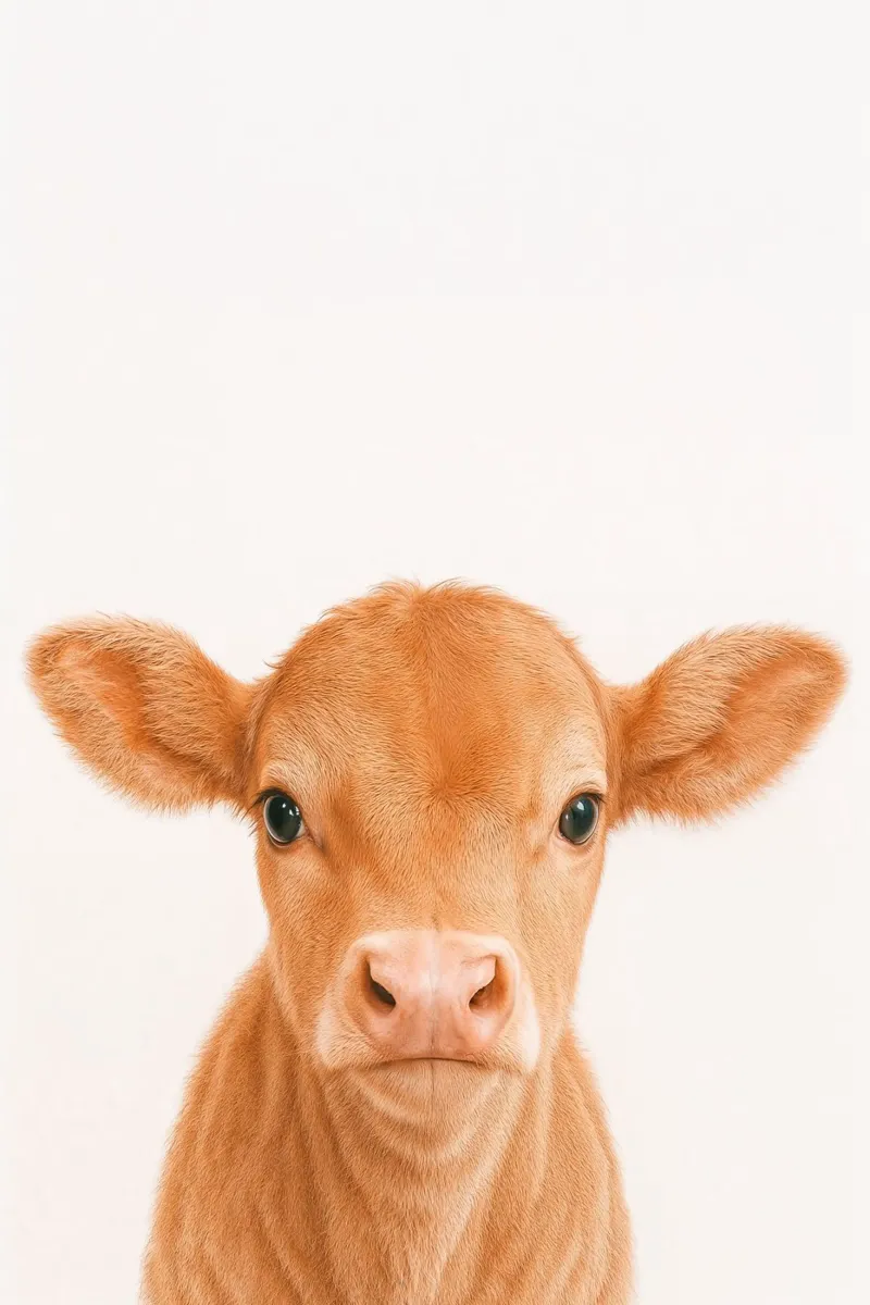 Studio Critter No. 9 - Baby Moo pellicola backlit da KidzStudio