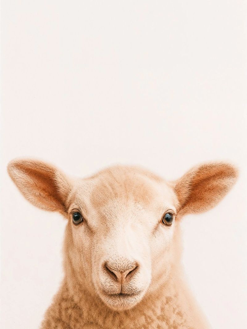 Studio Critter No. 13 - Little Woolface pellicola backlit da KidzStudio