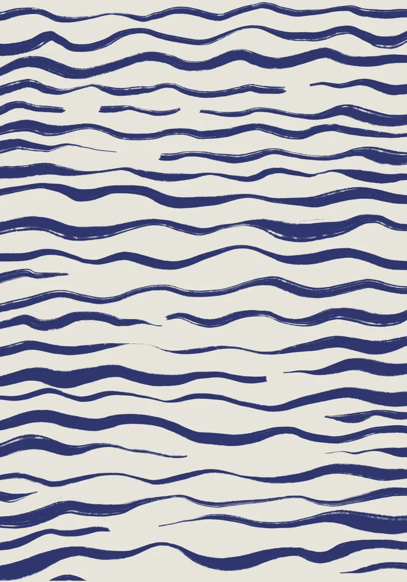 Ondas abstractas metacrilato de Sixmai