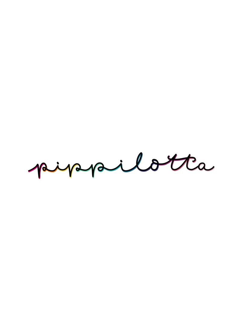 Pippi Langstrumpf Poster für alle Pippilotta Fans poster con telaio in alluminio da LIMITED EDITION LETTERS