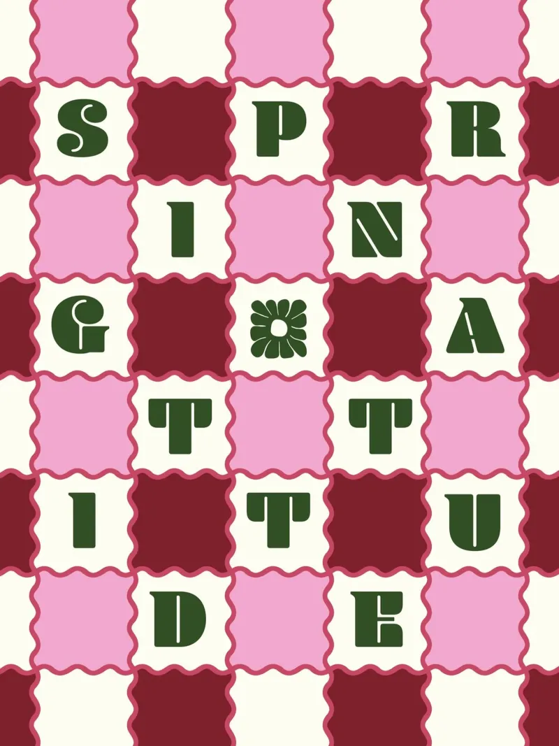 Spring Attitude Cherry pellicola backlit da designdn