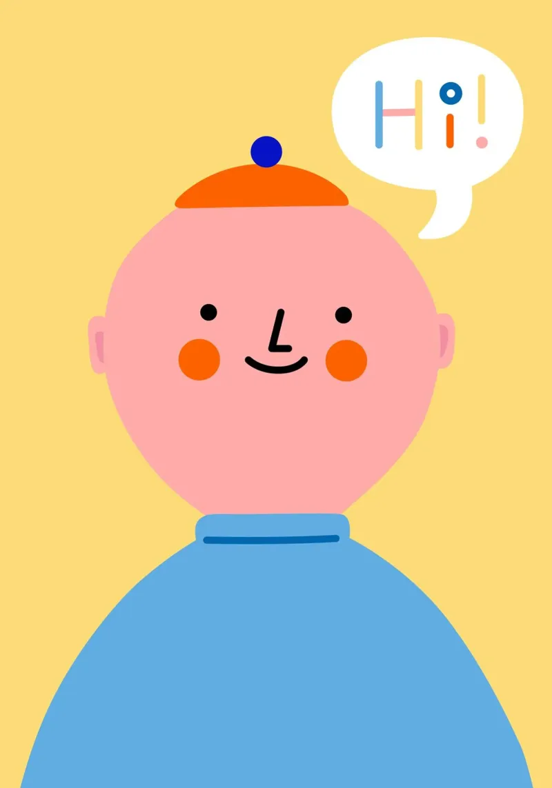 Ciao! alluminio dibond da Susann Stefanizen