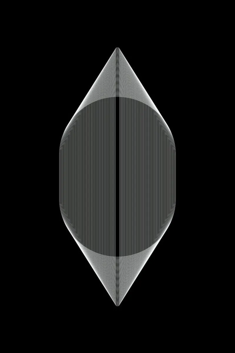 Oval 2 carta hahnemühle da LeDieg