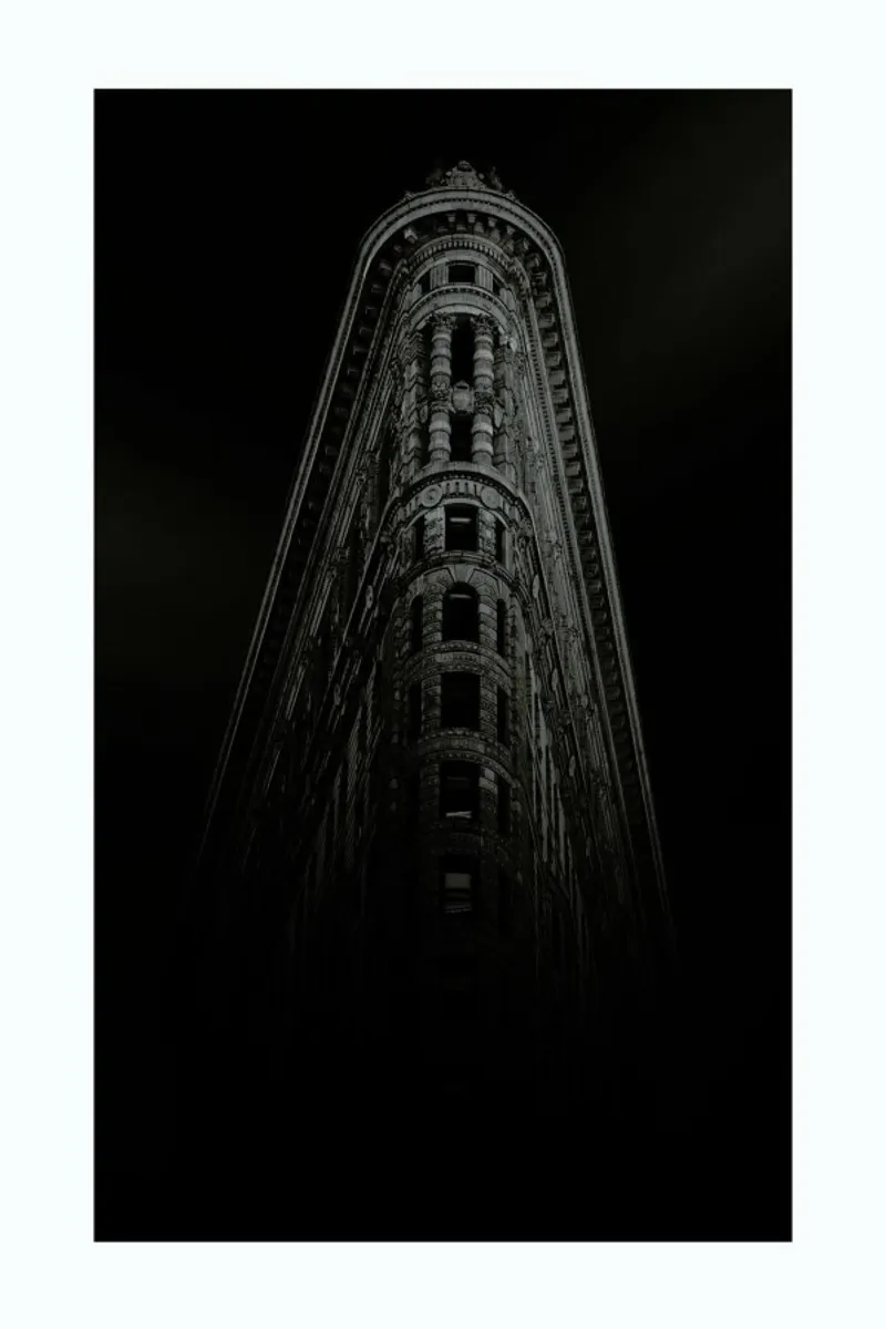 Flatiron at Night lámina retroiluminada de METROPOLIS