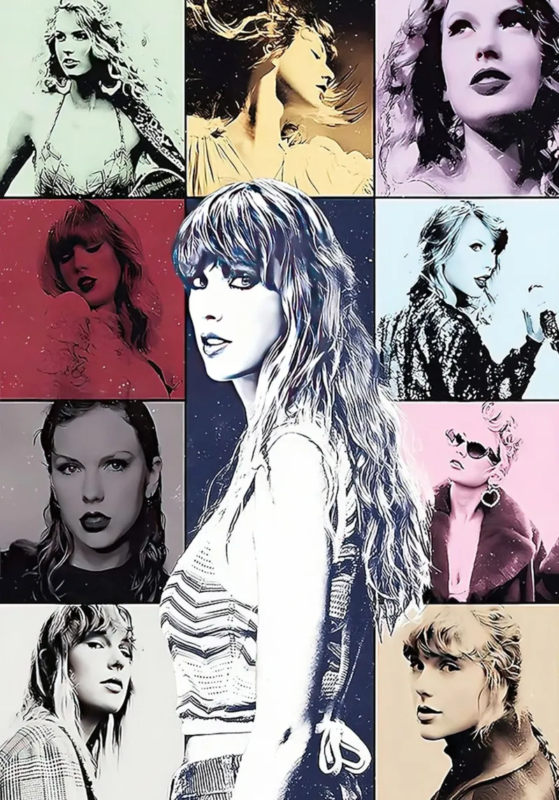 Eras Tour art - Taylor Swift pellicola backlit da avissta