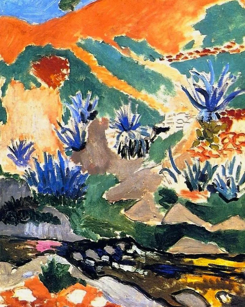 Henri Matisse, 1869-1954, France | Original Paintings poster con telaio in plastica da Trending Art Company