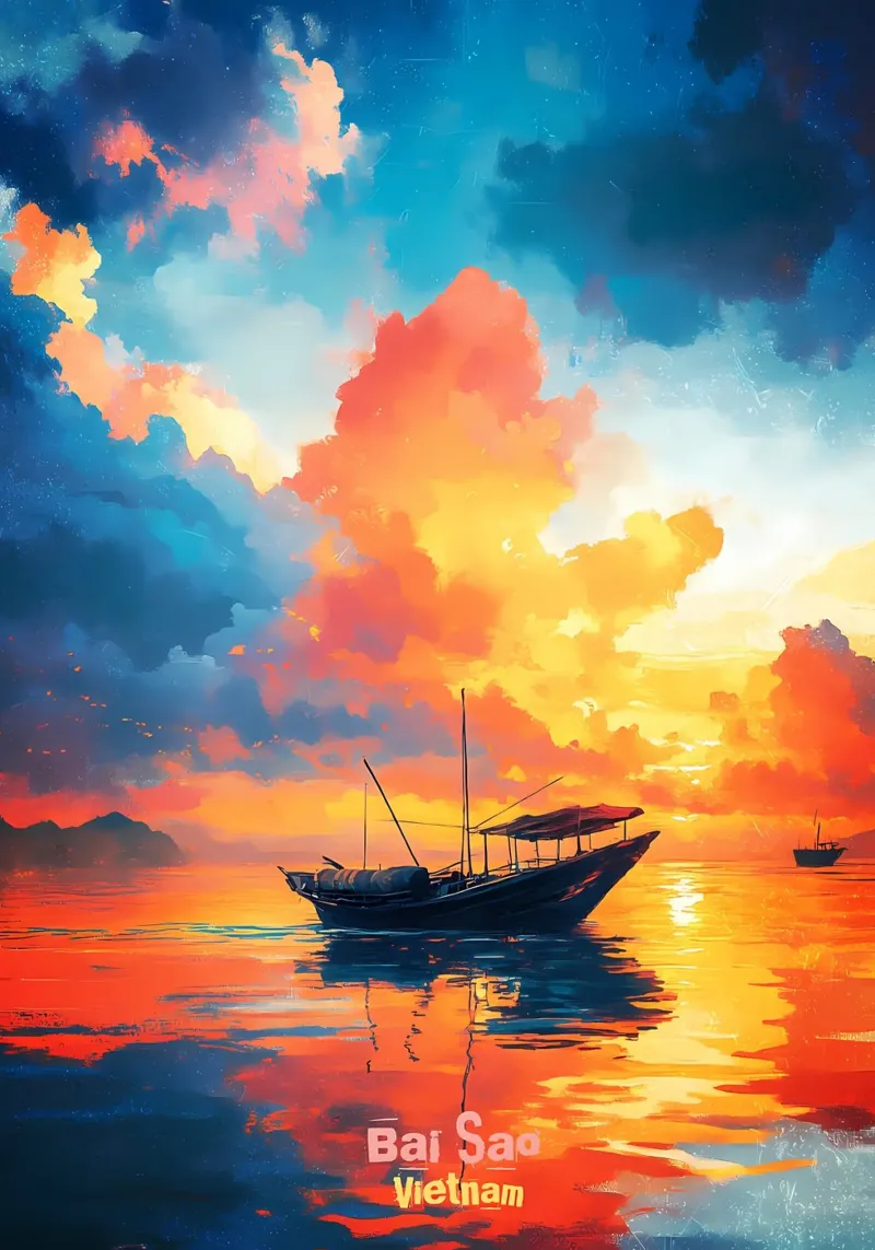 Bai Sao Vietnam Artr poster da Bartosz Powalka