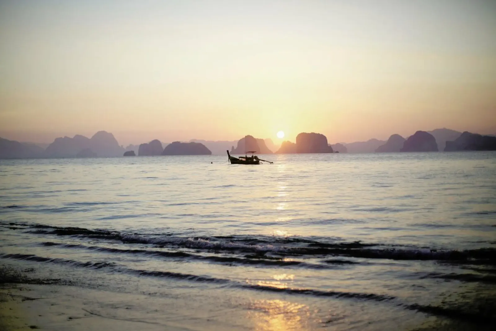 Ko Yao Noi Sunset hahnemühle van Marlene Sørensen