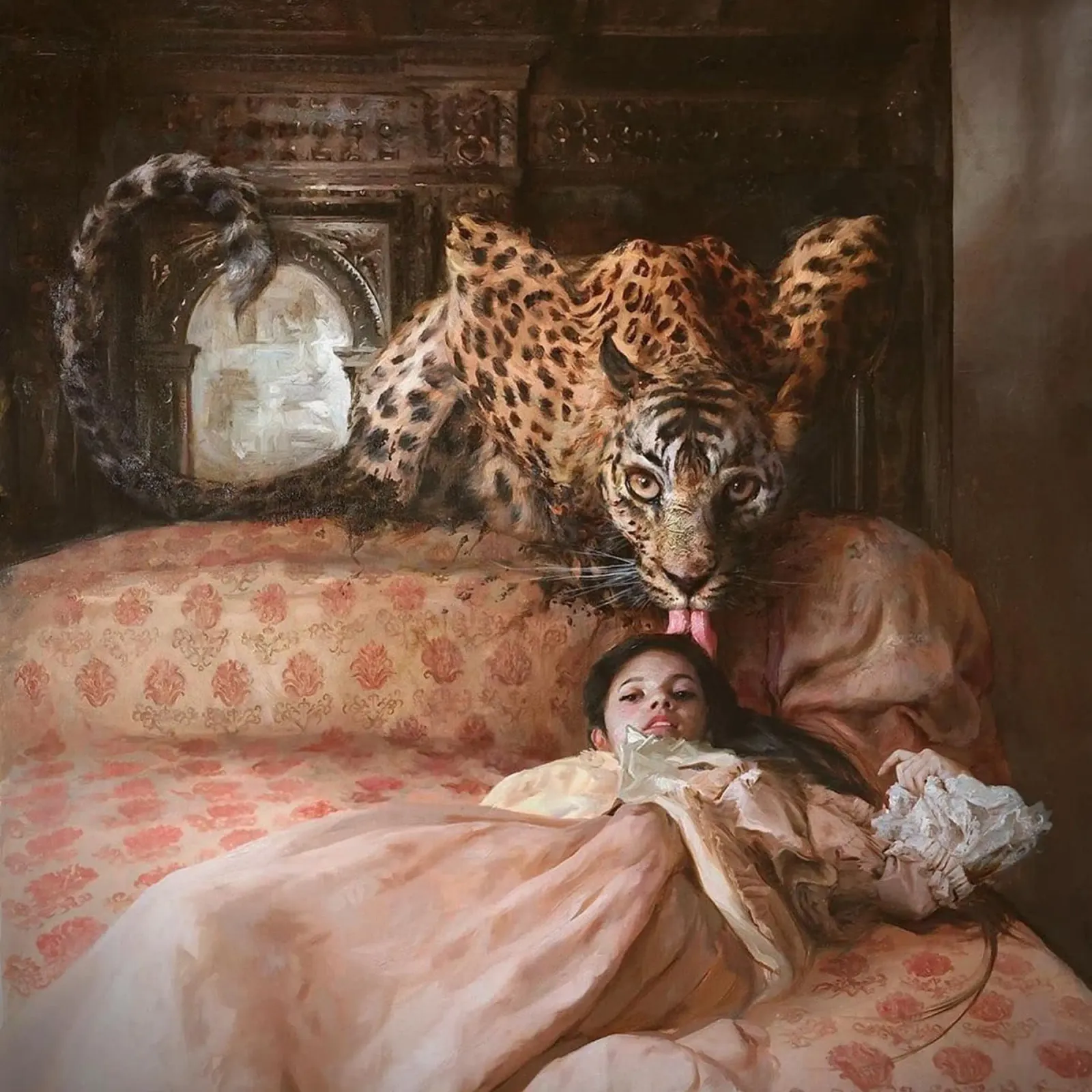 Guillermo Lorca Il letto inglese pellicola backlit da Birgitart