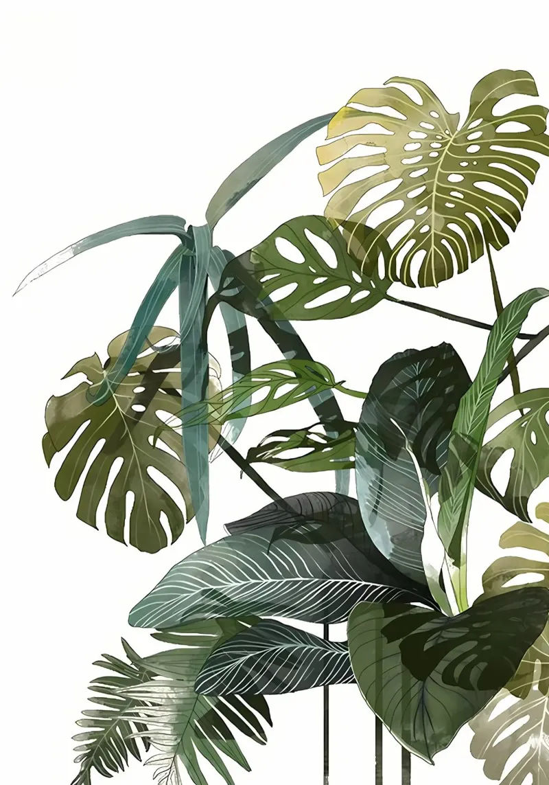 botanico pellicola backlit da Nicholas Campbell