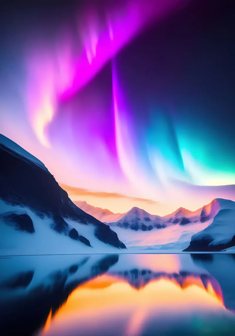 Notte dell'Aurora pellicola backlit da Matthew Katz